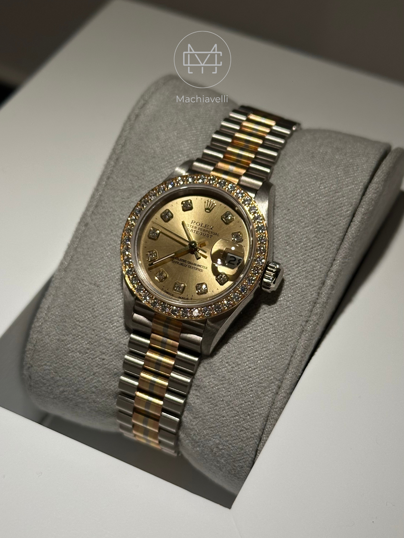 Lady datejust gold 18ct