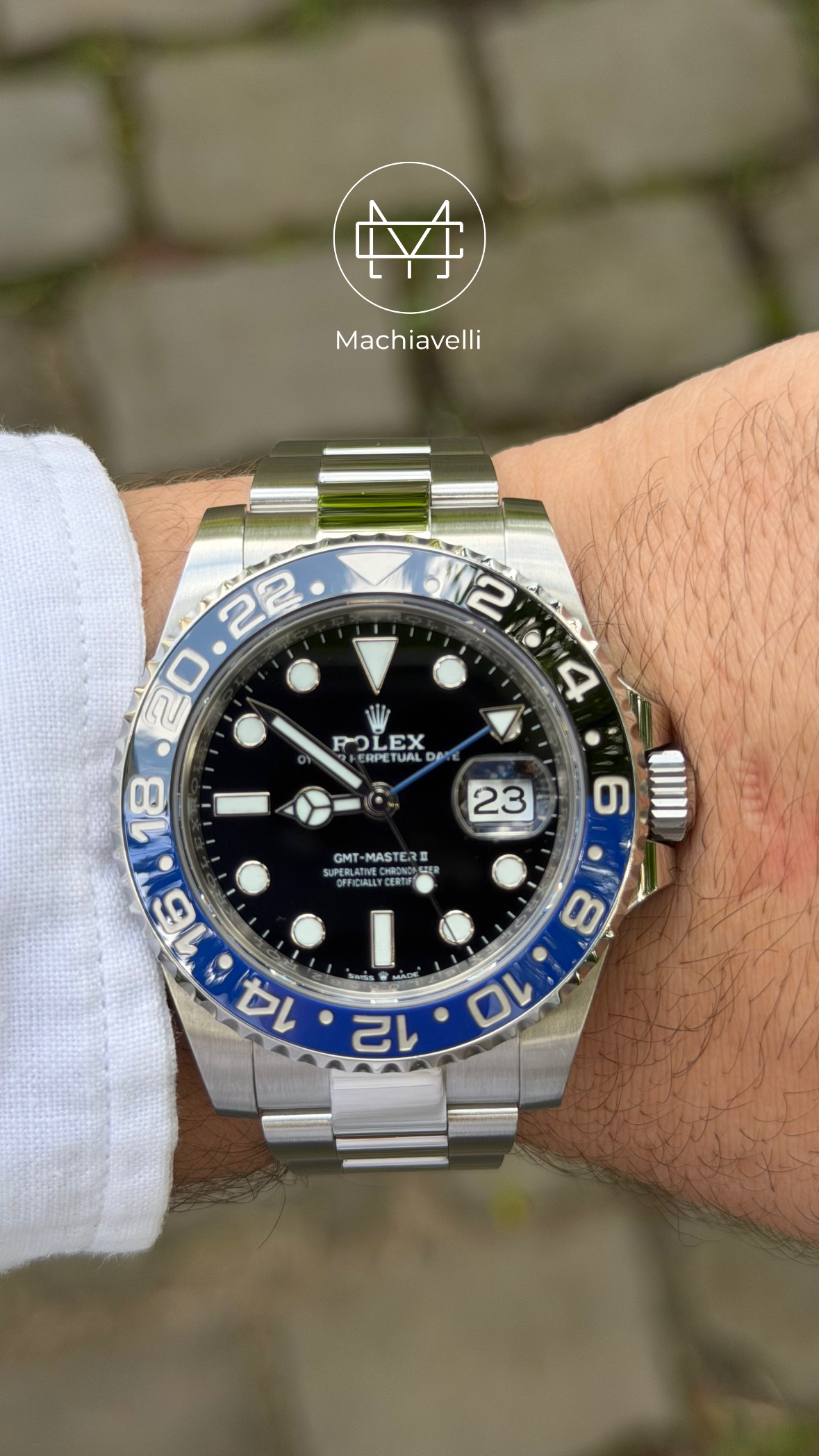 Rolex GMT Master II Batman