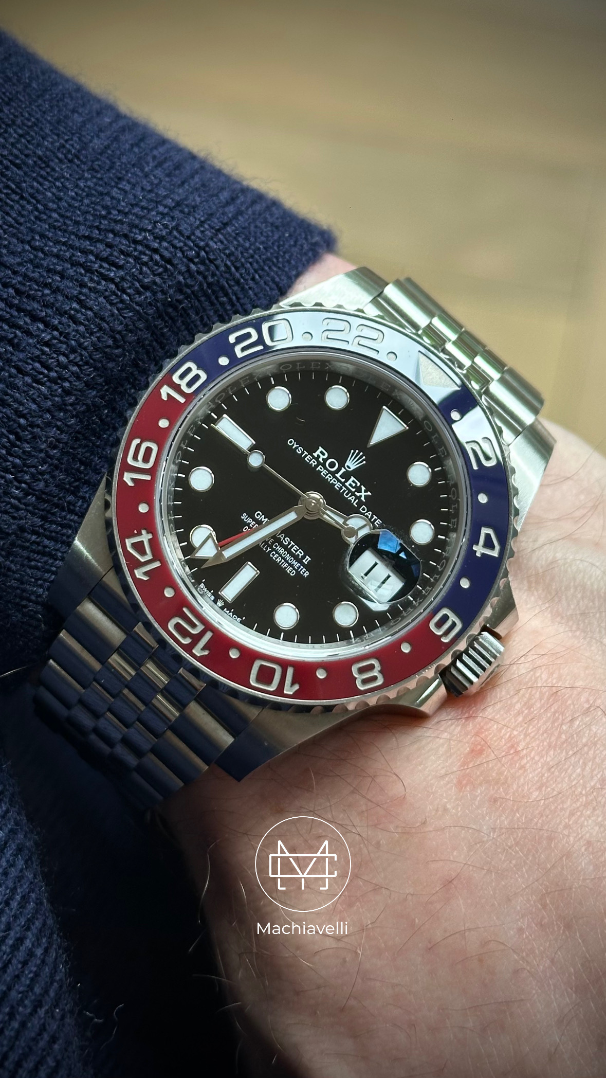 Rolex GMT Master II Pepsi