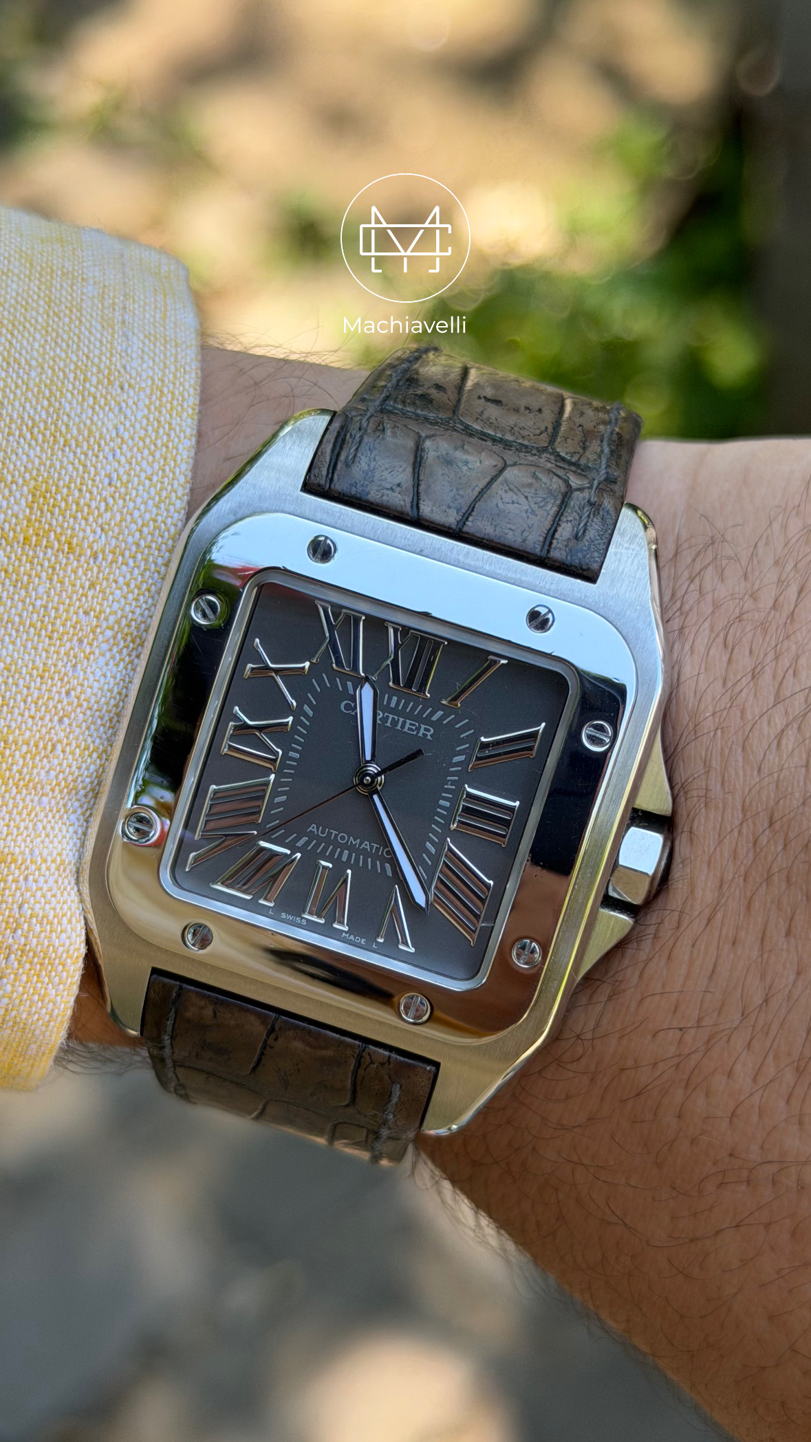 Cartier Santos 100
