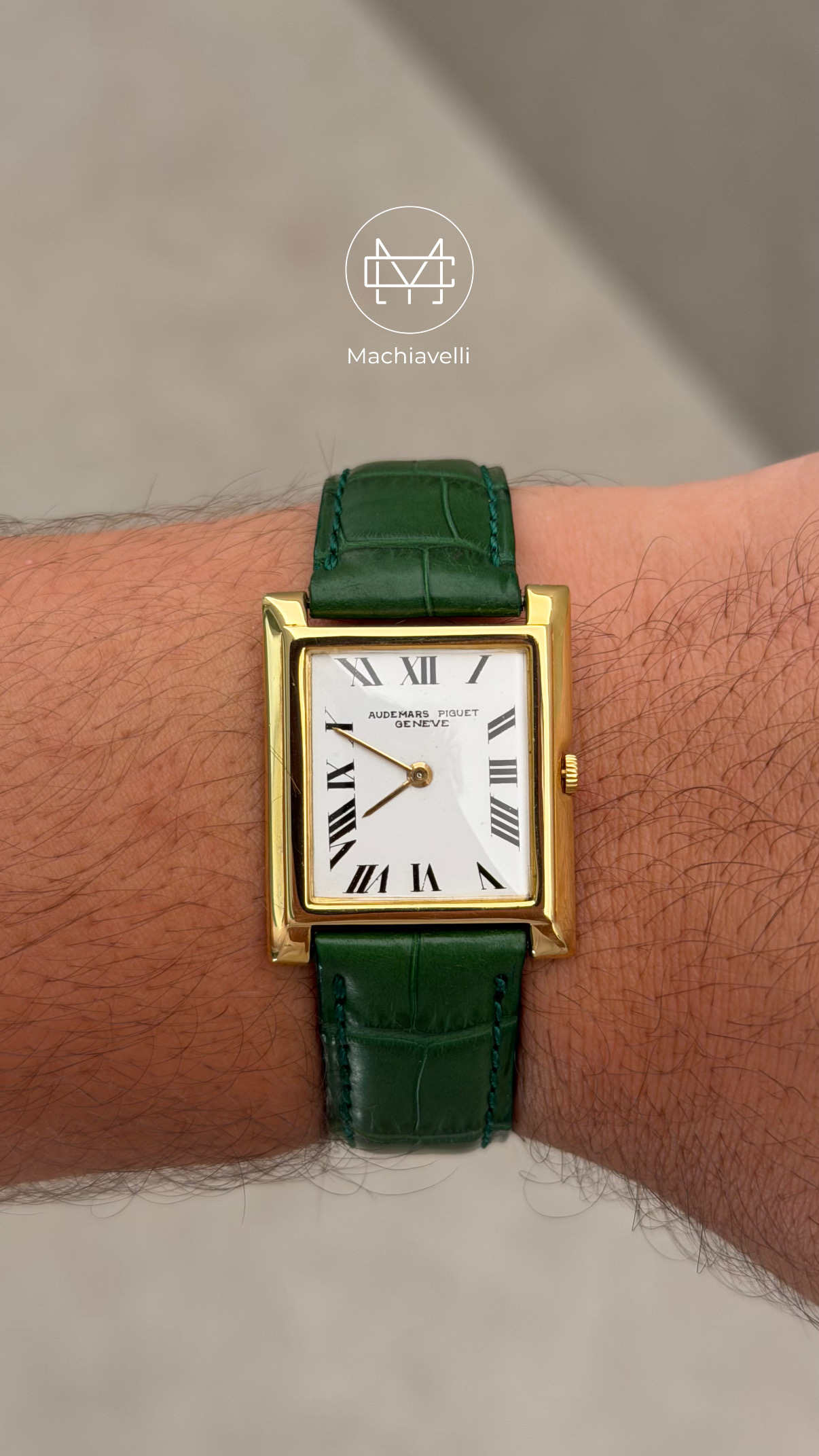 Audemars Piguet Tank Vintage 18k gold