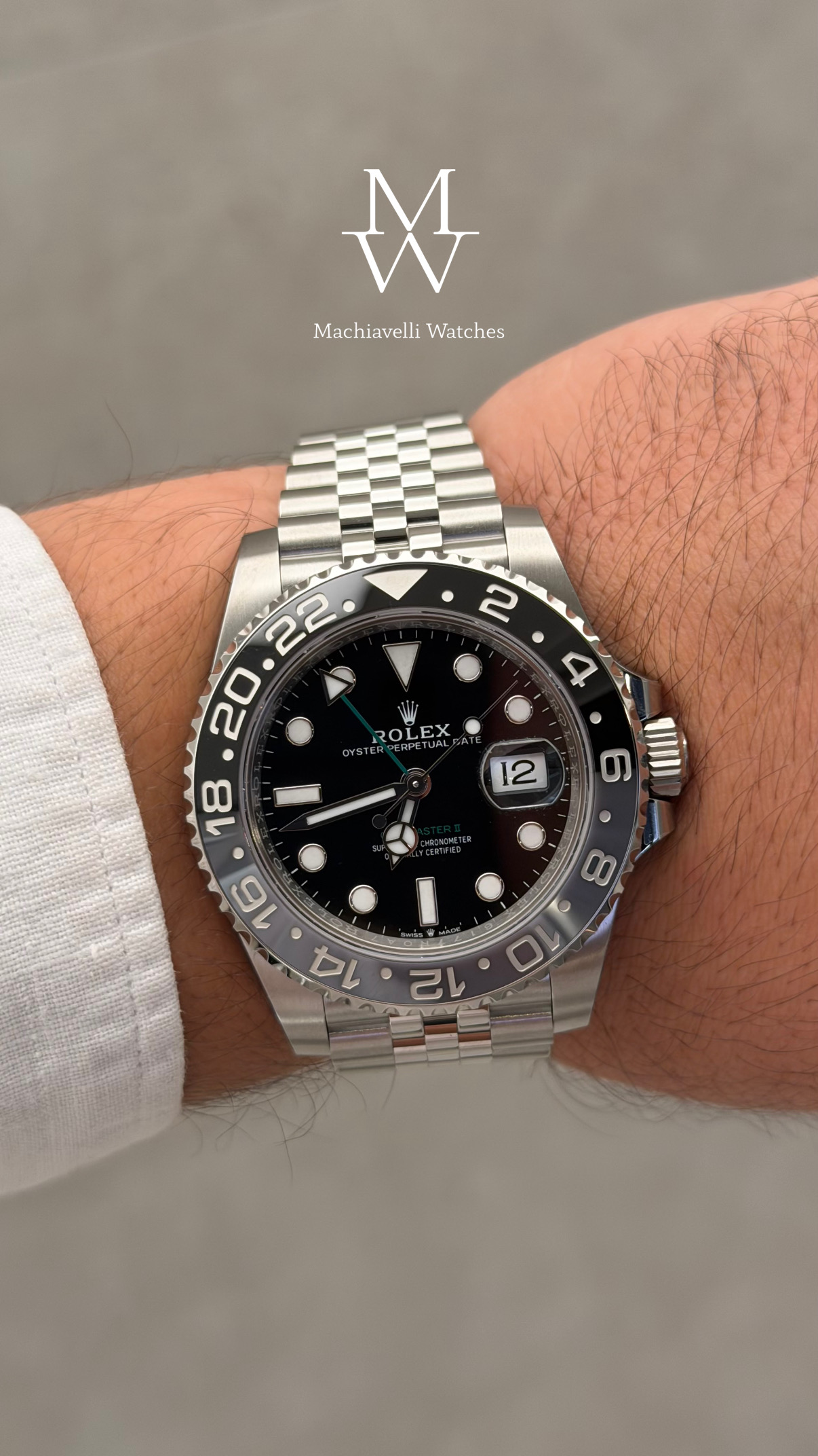 Rolex GMT Master II Bruce Wayne