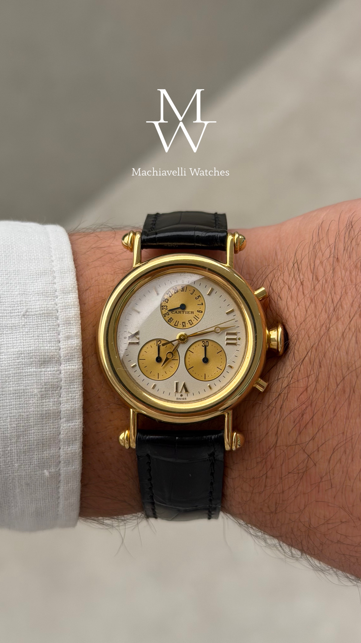 Cartier Diabolo 18k gold