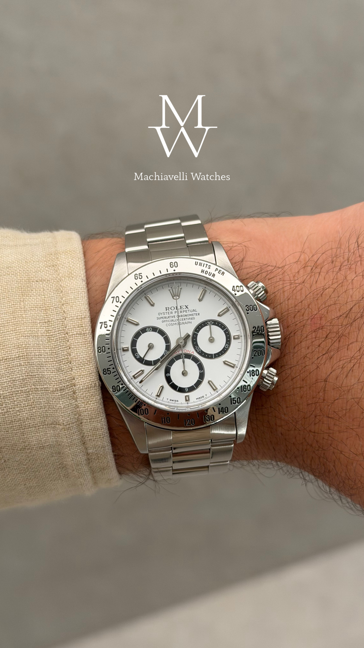 Rolex Daytona Zenith