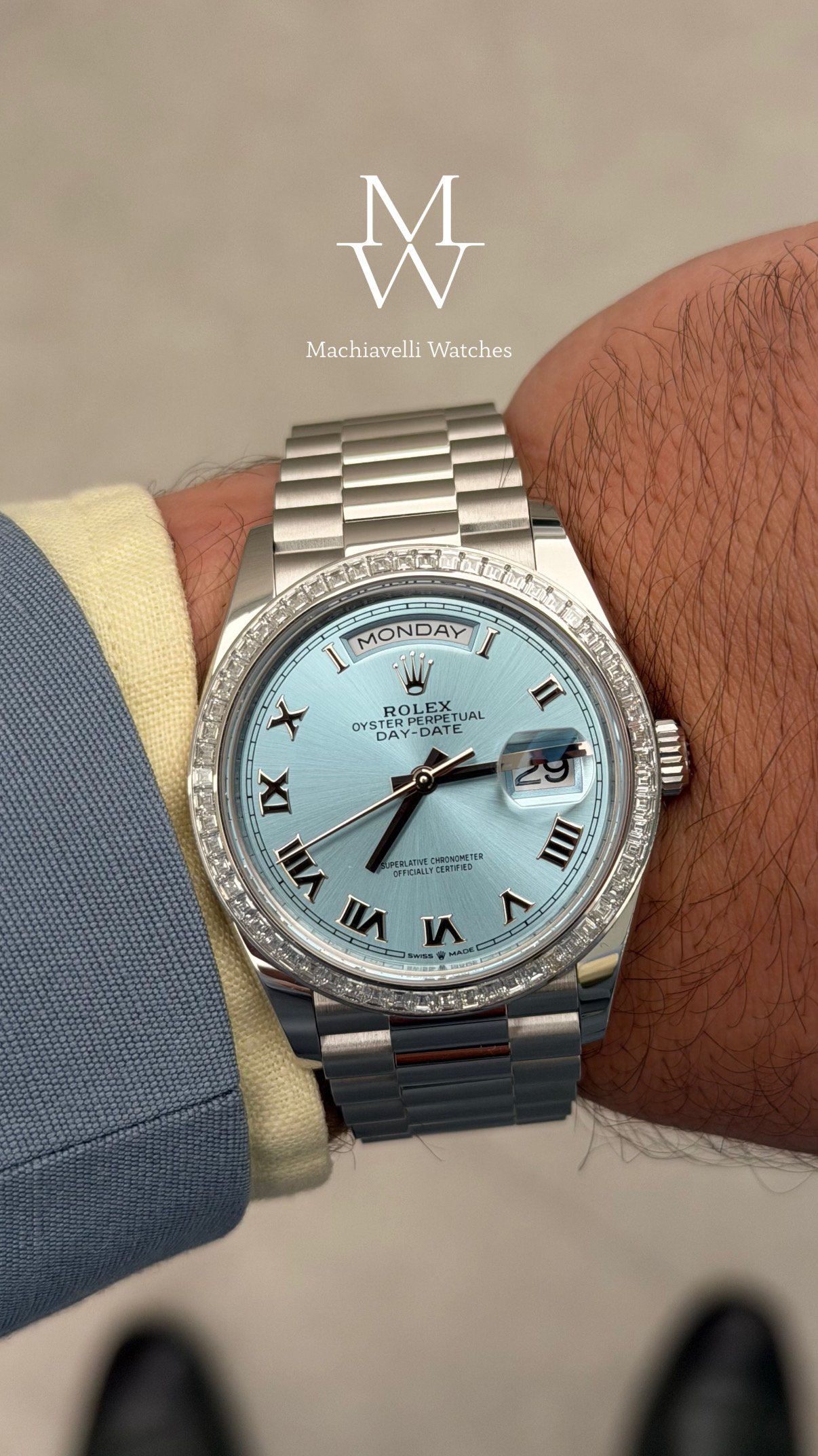 Rolex Day-Date 36 Platinum