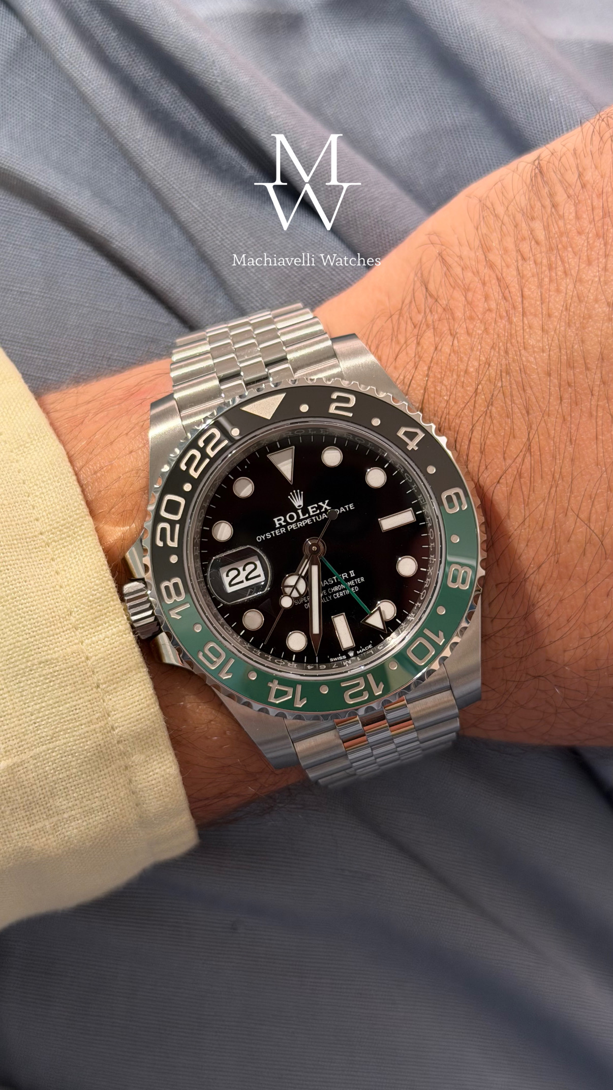 Rolex GMT Master II Sprite