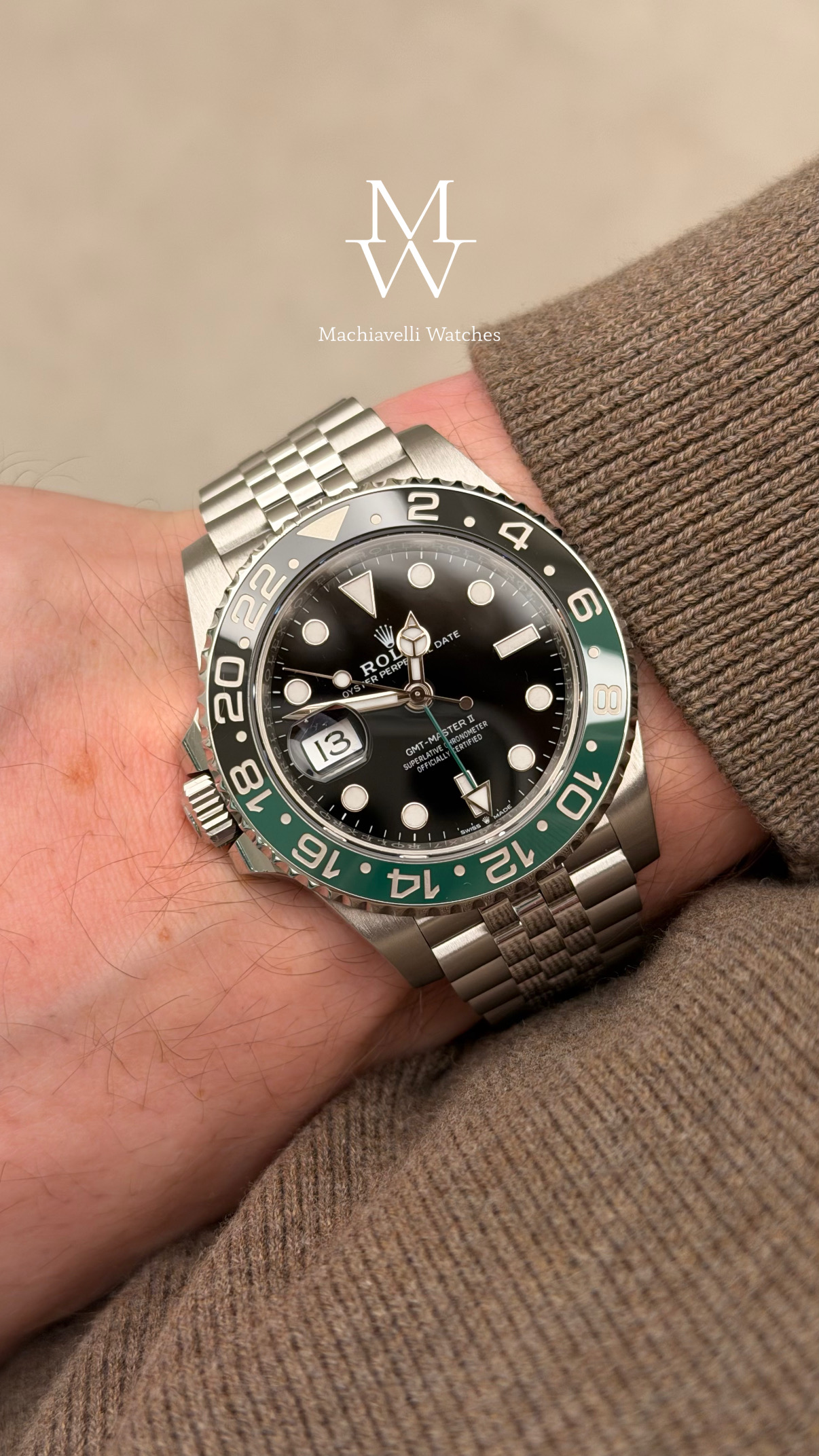 Rolex GMT Master II Sprite